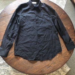 Black Celine dress shirt